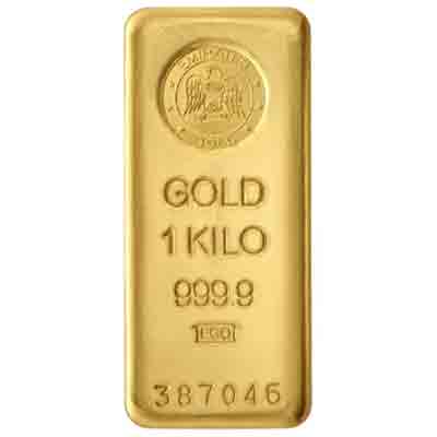 1 KG Gold Bar Emirates Gold (UAE) 999.9