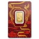 5 Gram PAMP Good Luck Phoenix Gold Bar