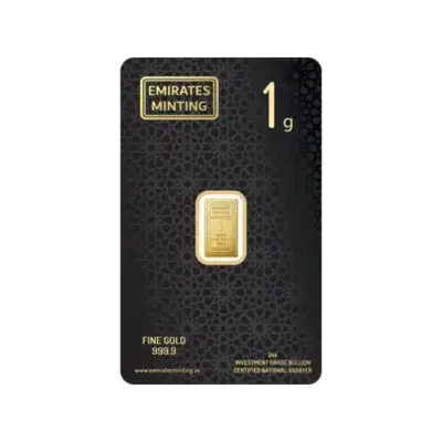 Emirates Minting 1g Gold Bar (999.9)