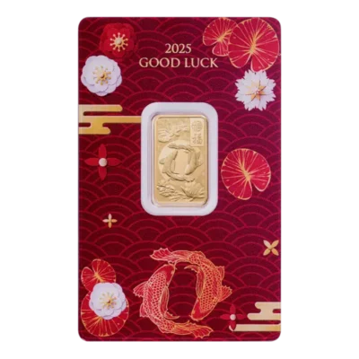 Koi Fish Pure Gold Bar 5g