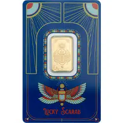 PAMP 5g Good Luck Scarab Gold Bar 999.9