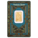 PAMP Arabian Falcon 5g Pure Gold Bar with Pendant Frame