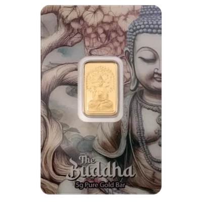 PAMP Buddha 5g Gold Bar 999.9