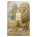PAMP Lion of England 0.5g Gold Bar